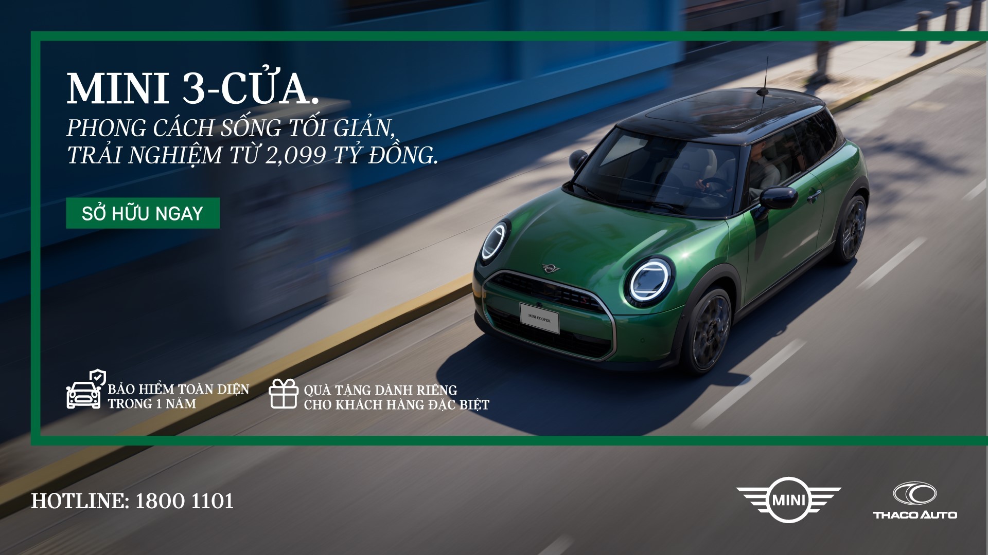 MINI 3-Cửa: Phong cách sống tối giản, giá sở hữu từ 2,099 tỷ đồng.